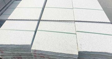 泰安芝麻白毛板，石材毛板