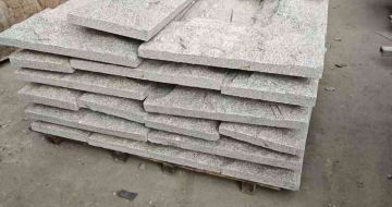 泰安芝麻白蘑菇石，自然面