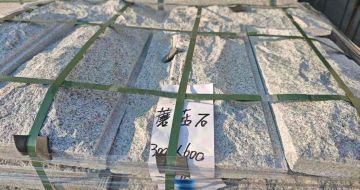 泰安芝麻白蘑菇石，自然面