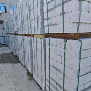 泰安芝麻白路牙石，路侧石