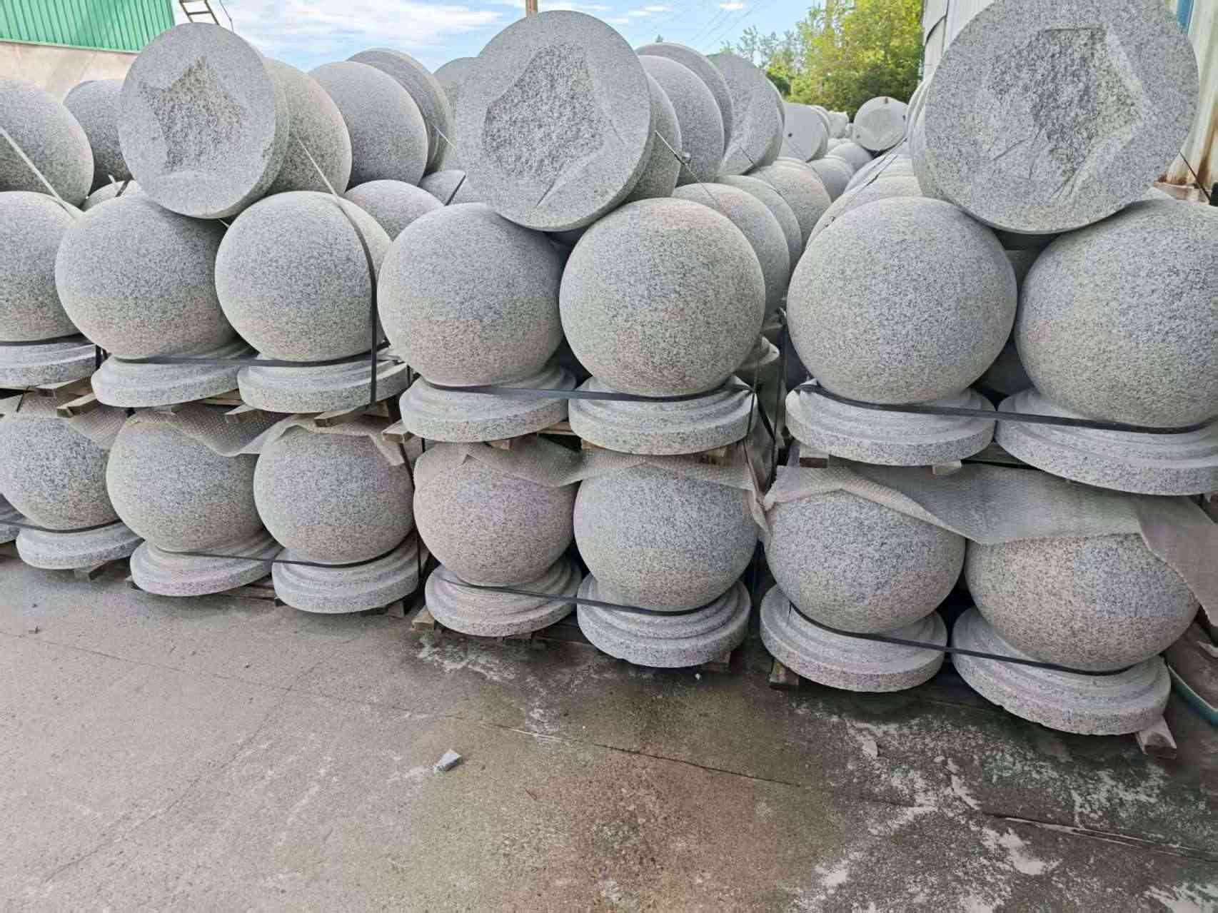 泰安圆球石球挡车球