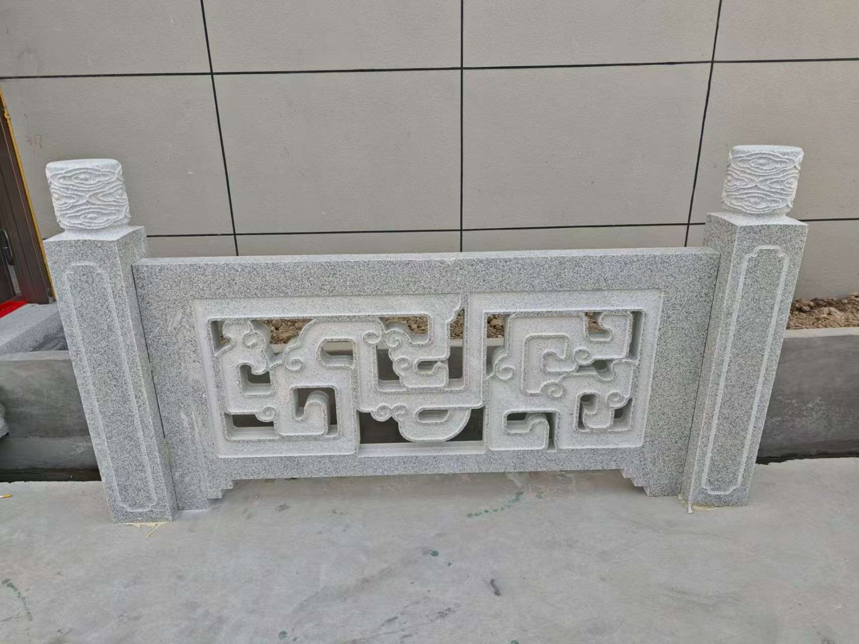 泰安芝麻白河道栏杆 桥栏杆