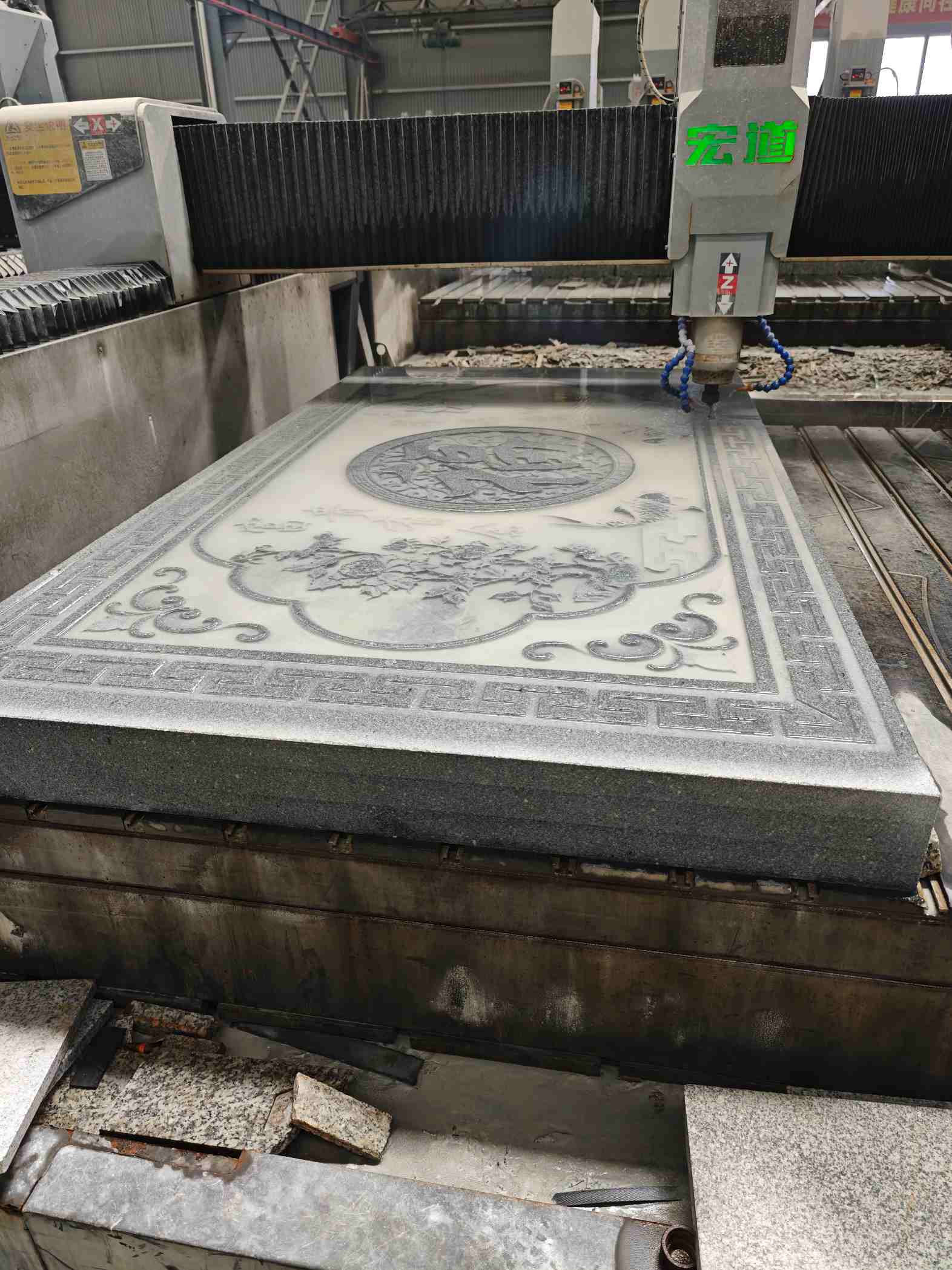 泰安芝麻灰雕刻版异形雕刻异形定制